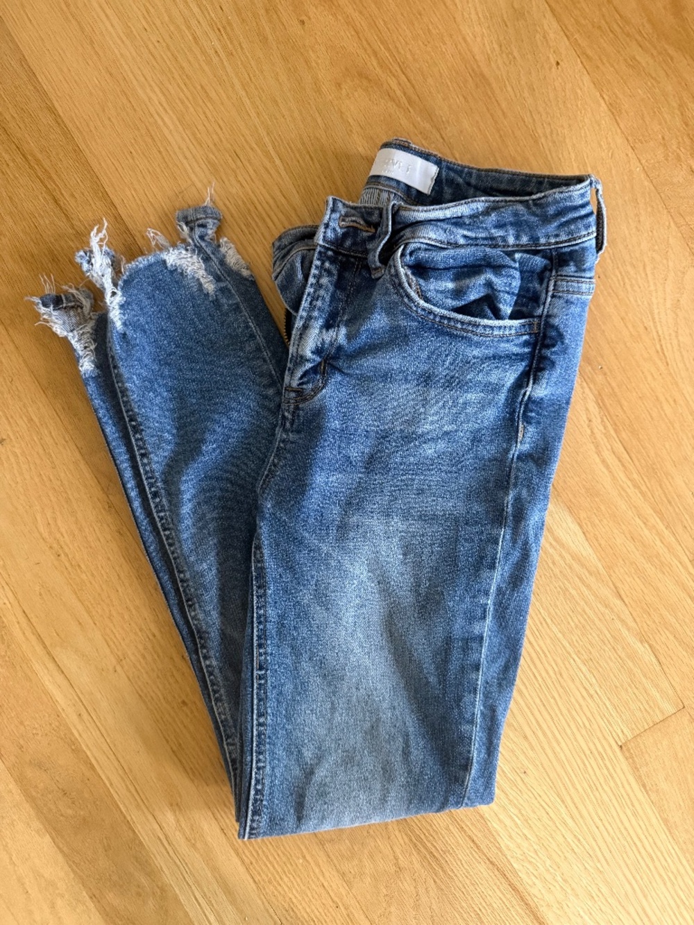 Vervet BLUE high rise skinny jeans size 25